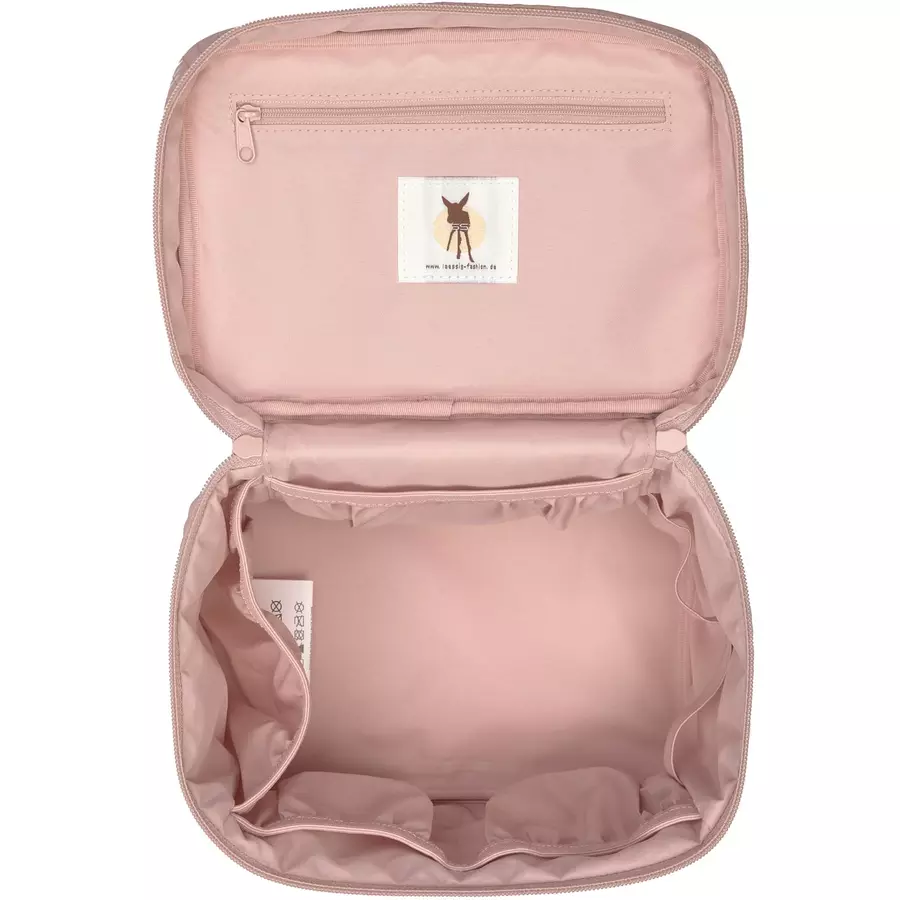 LÄSSIG Wickeltisch Organizer Nursery Caddy To GoSoft Stripes rose