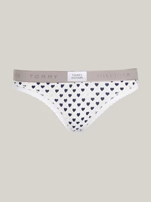 Calcinhas com estampa e detalhes em renda
