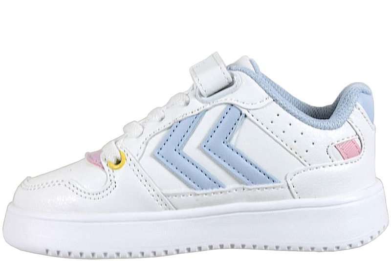 HUMMEL ST. POWER PLAY JR SKO I HVIDT PU