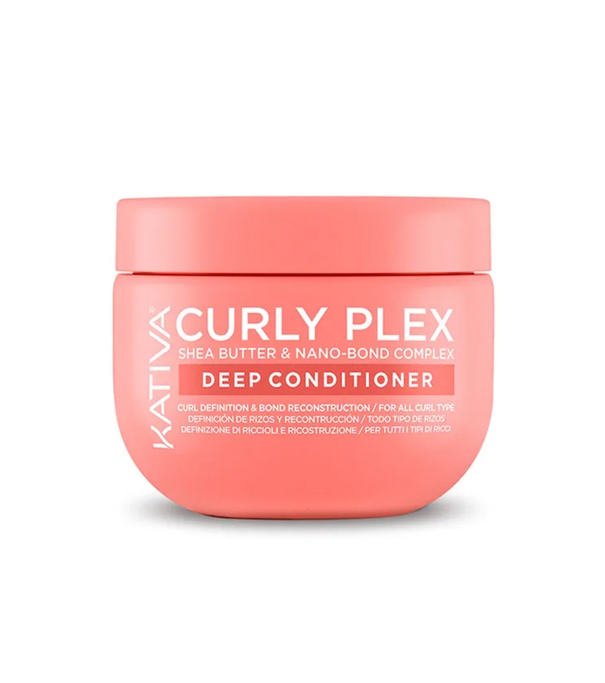 Kativa - *Curly Plex* - Condicionador e Máscara 2 em 1 - Cabelos Ondulados