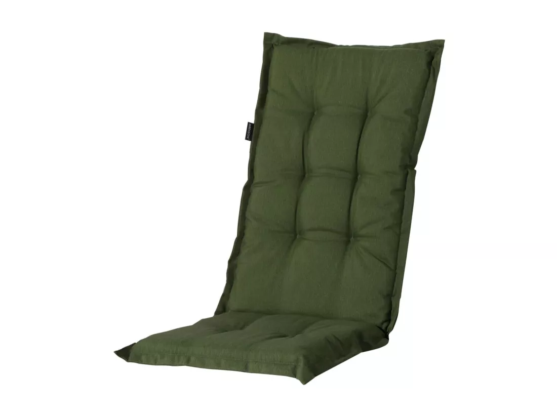 Coussin de chaise à dossier haut Panama 123x50 cm Vert