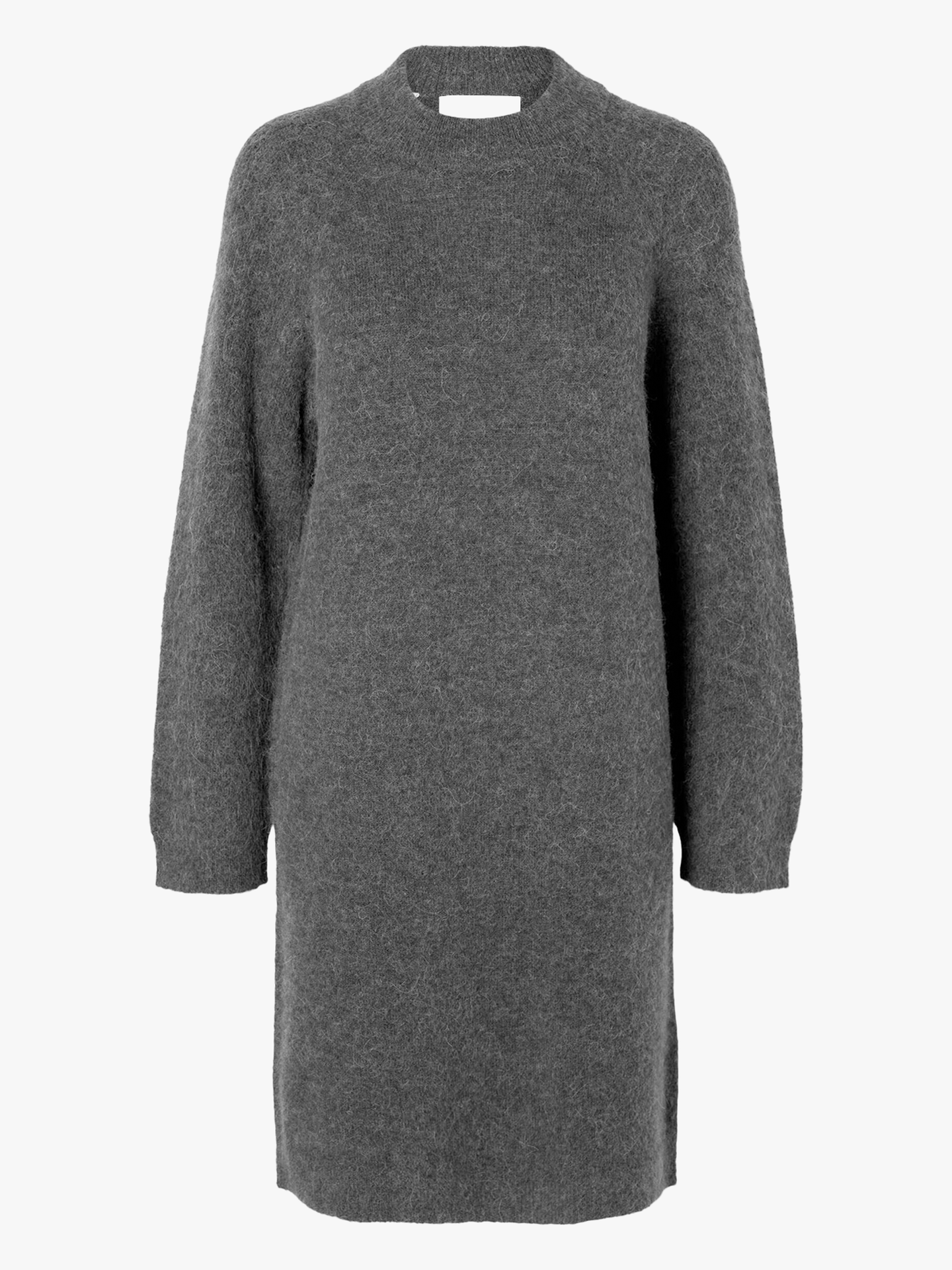 Lulu Long Sleeve High Neck Knit Dress