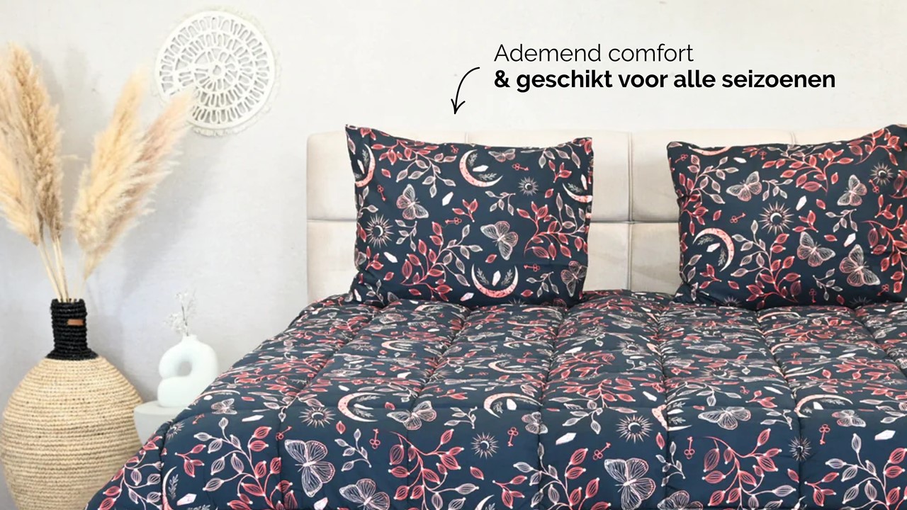 HappyBed Twilight Ruby - dekbed zonder overtrek