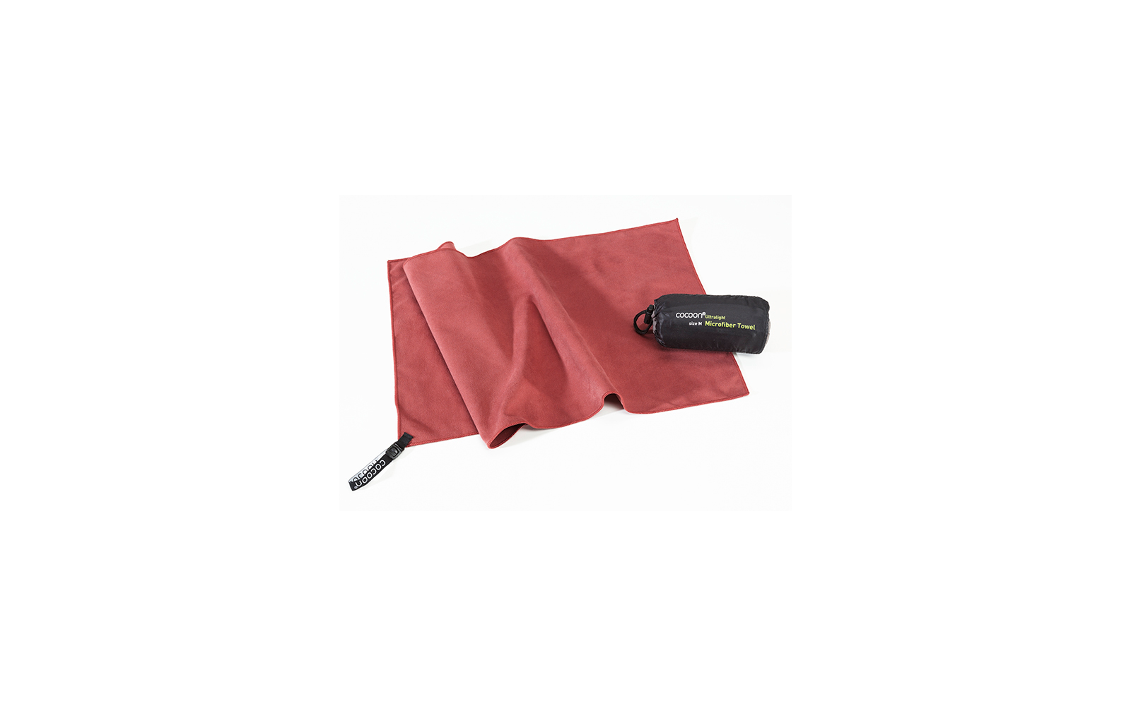 Cocoon Microfiber Handtuch Ultralight marsala red S
