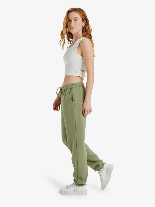 Surf Stoked Brushed Pantalon de jogging Vert Femme