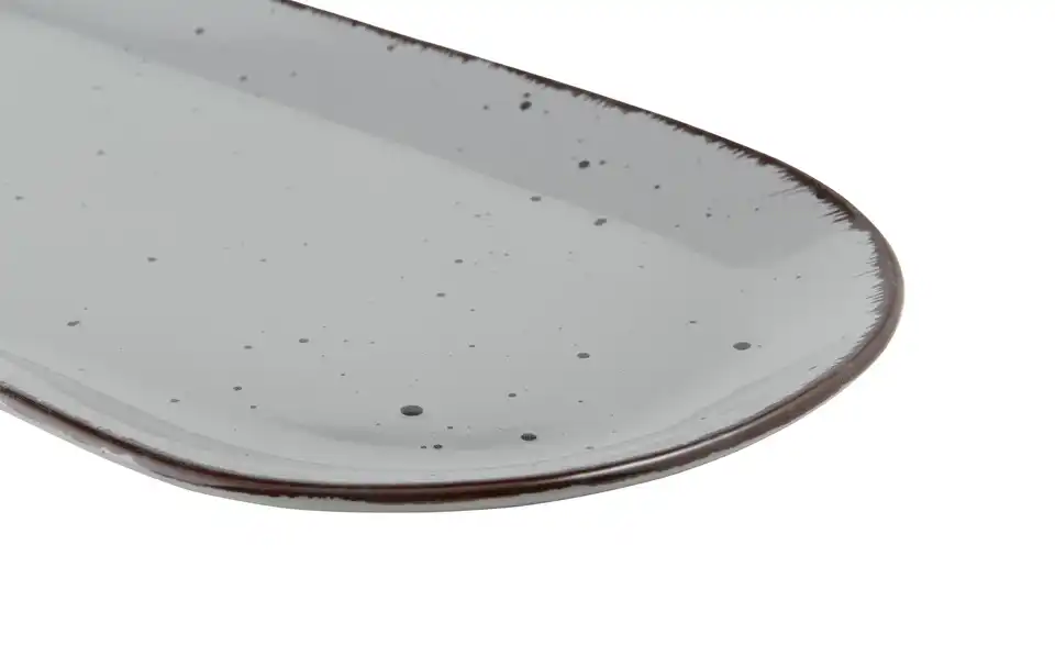 Peill+Putzler Servierplatte 38 x 18 cm Siena 38 x 18 cm Grau