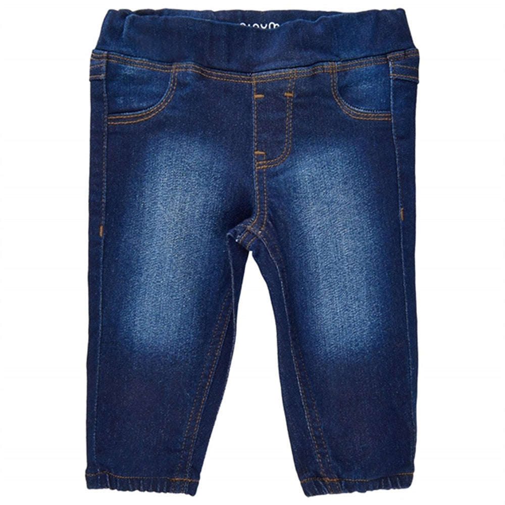 Køb Minymo Dark Blue Denim Jeans Stretch Loose Fit NOOS