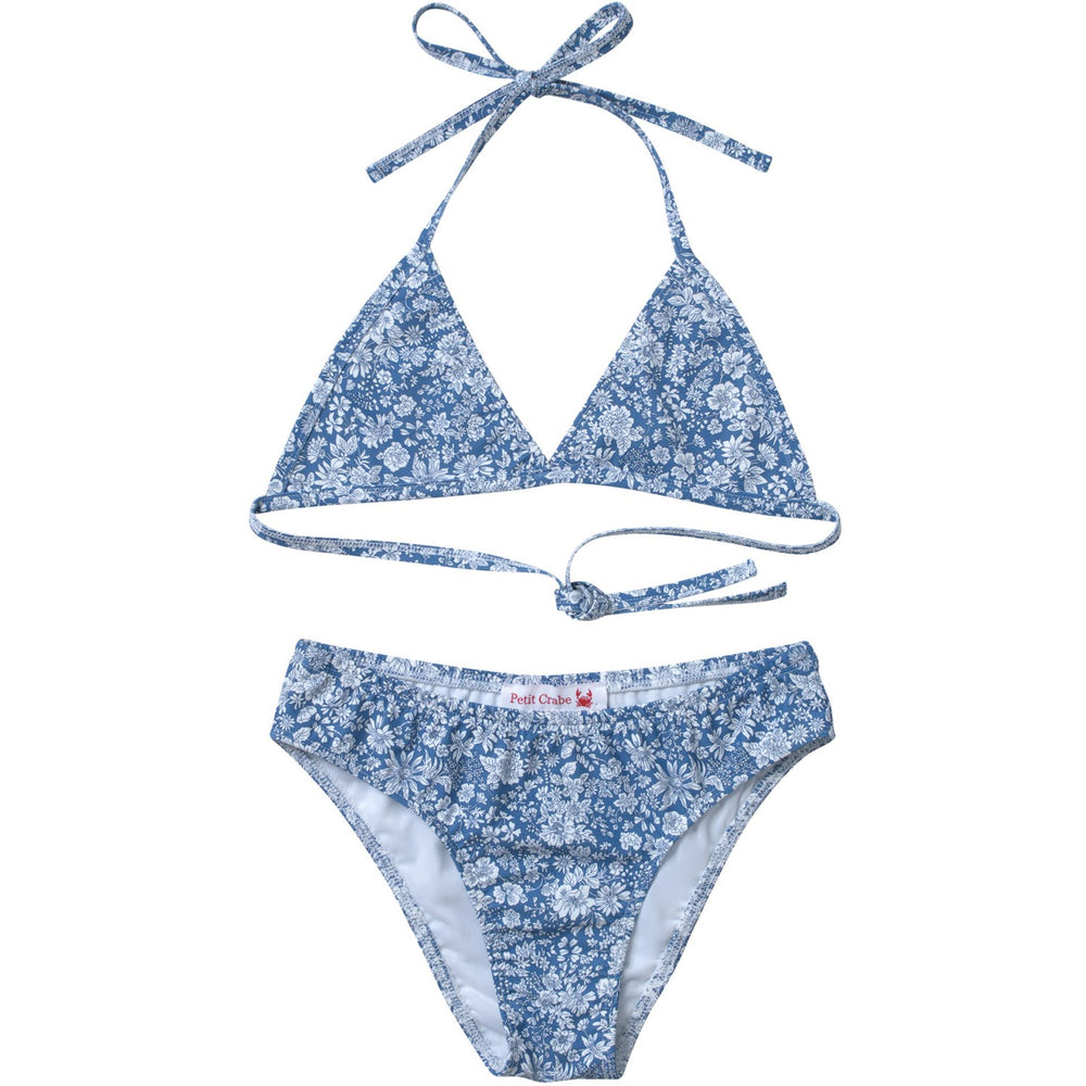 Køb Petit Crabe Evening Sky (Made With Liberty© Fabric) Elle Triangle Bikini