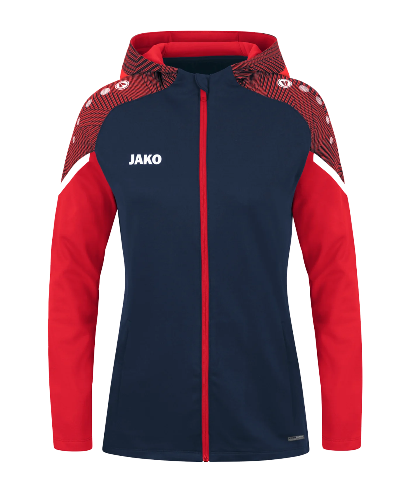 JAKO Performance Kapuzenjacke Damen Blau F909