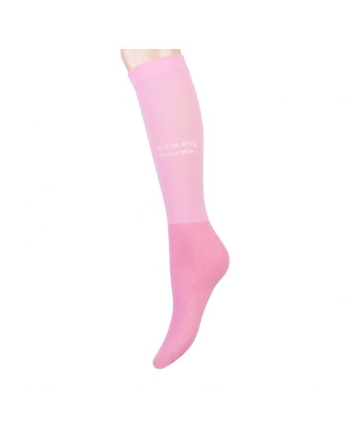 Stapp Horse Kniekous Horse Ultra Fine 3-Pack - Ruiterkleding - Pink 36-42