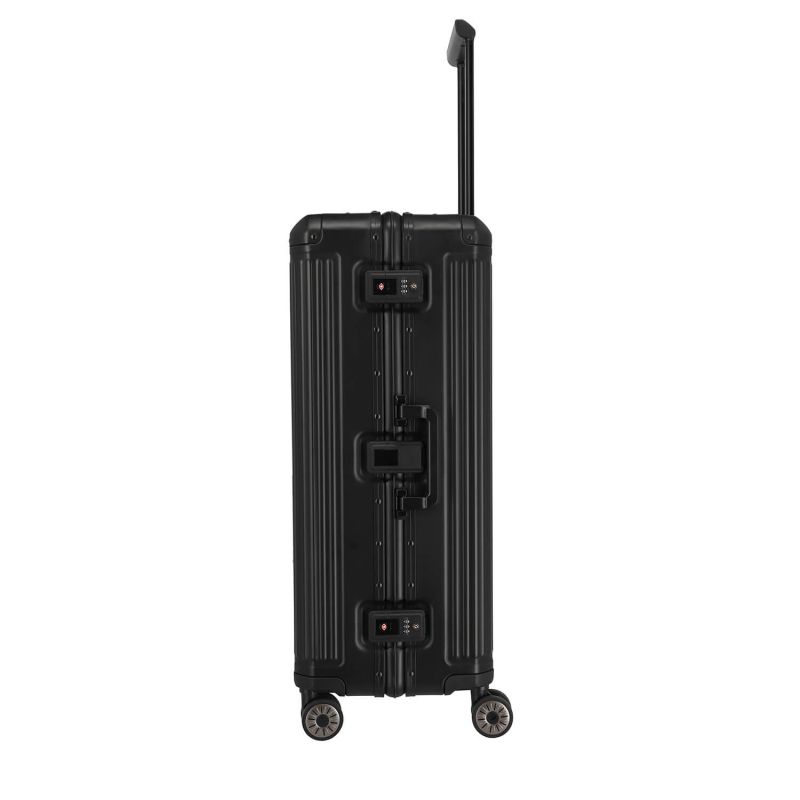 Valise rigide Next Aluminium 77 cm Noir