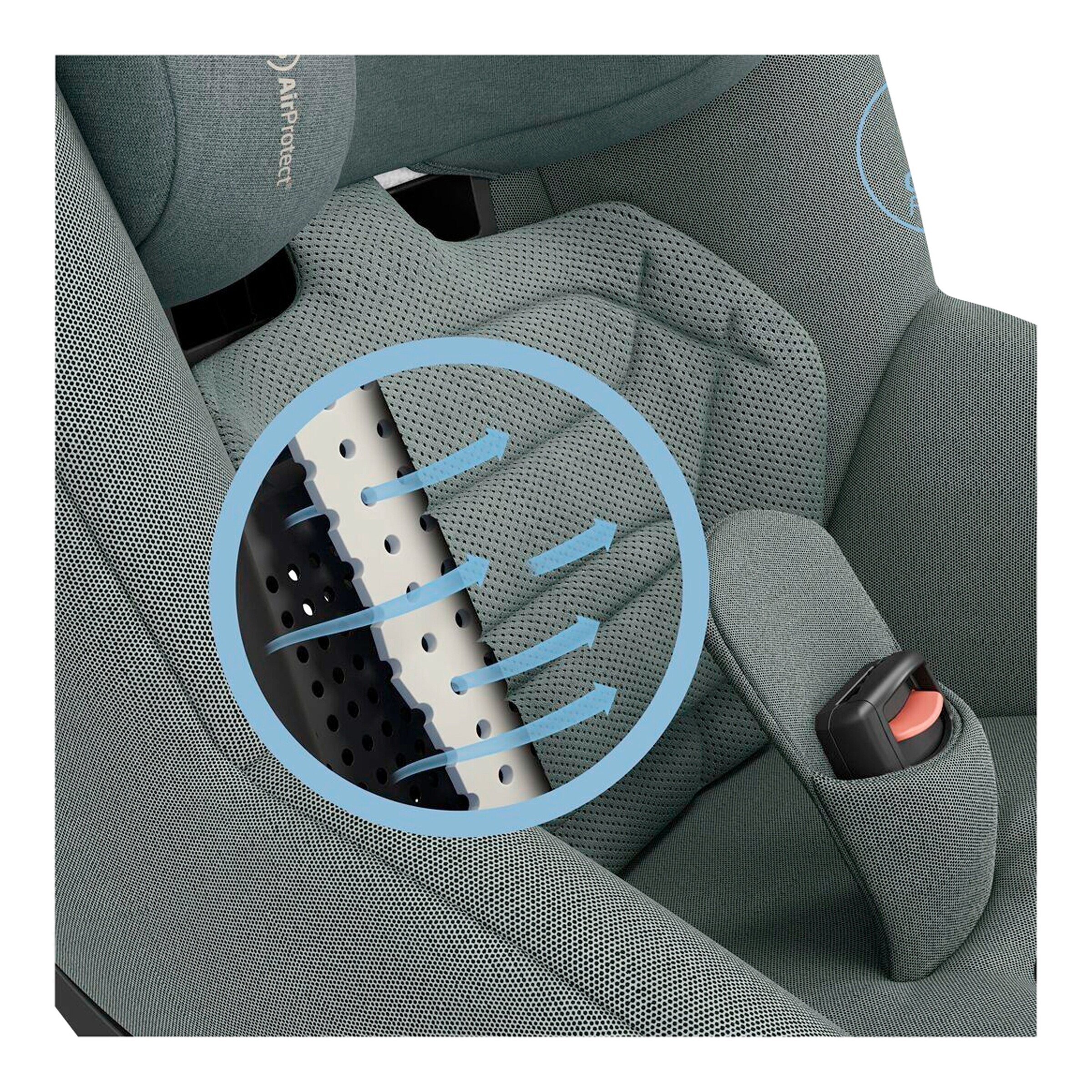 Maxi-Cosi - Premium Kindersitz Pearl 360 Pro i-Size authentic grey
