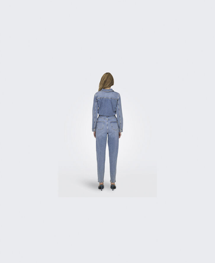 ONLY ONLBELIEVE L/S DNM JUMPSUIT L ANK C Blå