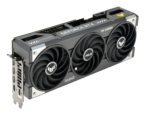 ASUS TUF Gaming GeForce RTX 5070 Ti 16GB - OC Edition - grafikkort - GeForce RTX 5070 Ti - 16 GB GDDR7 - PCI Express 5.0 - 3 x DisplayPort, HDMI - grå