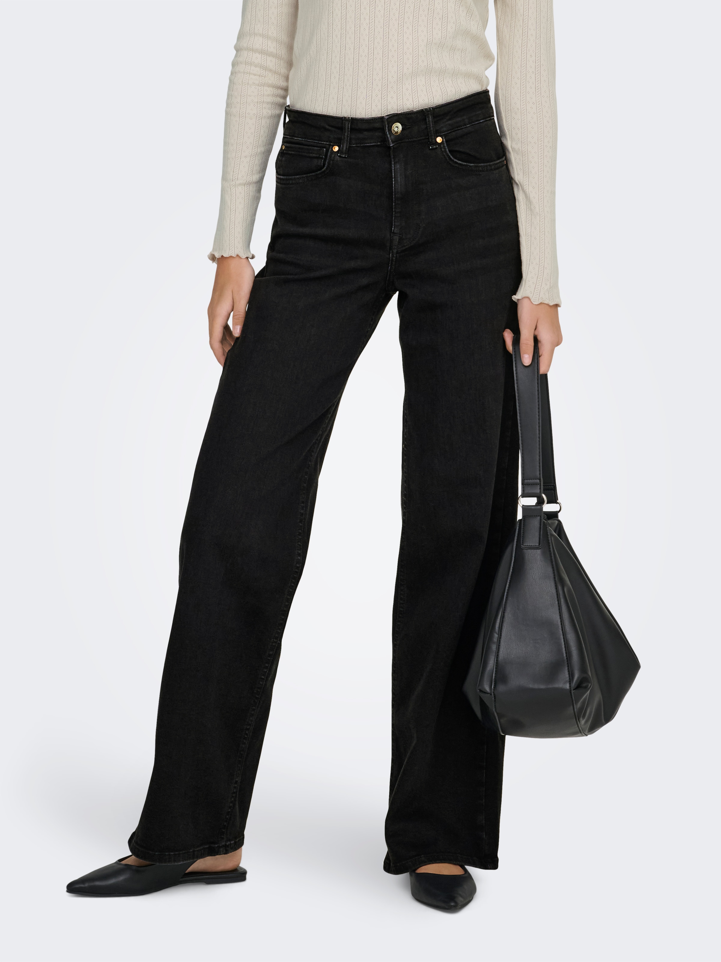 ONLY Weite Jeans »ONLMADISON BLUSH HW WIDE DNM CRO099 NOOS«