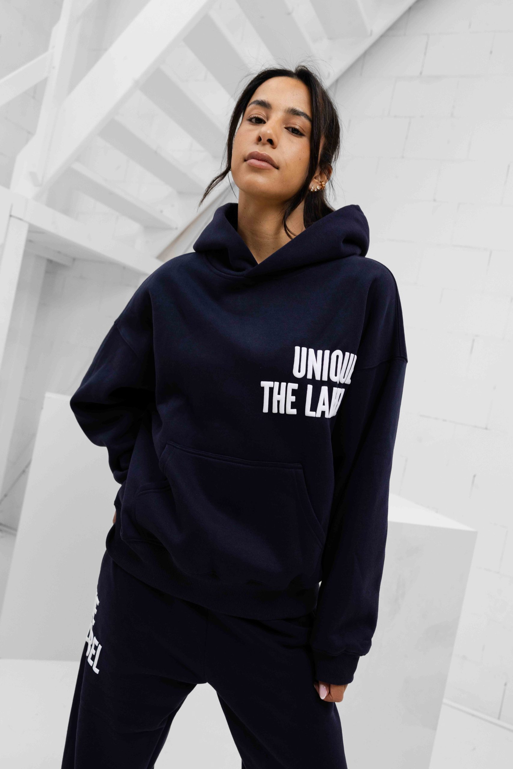 Unique The Label Elyana Trainingspak Dames Donkerblauw