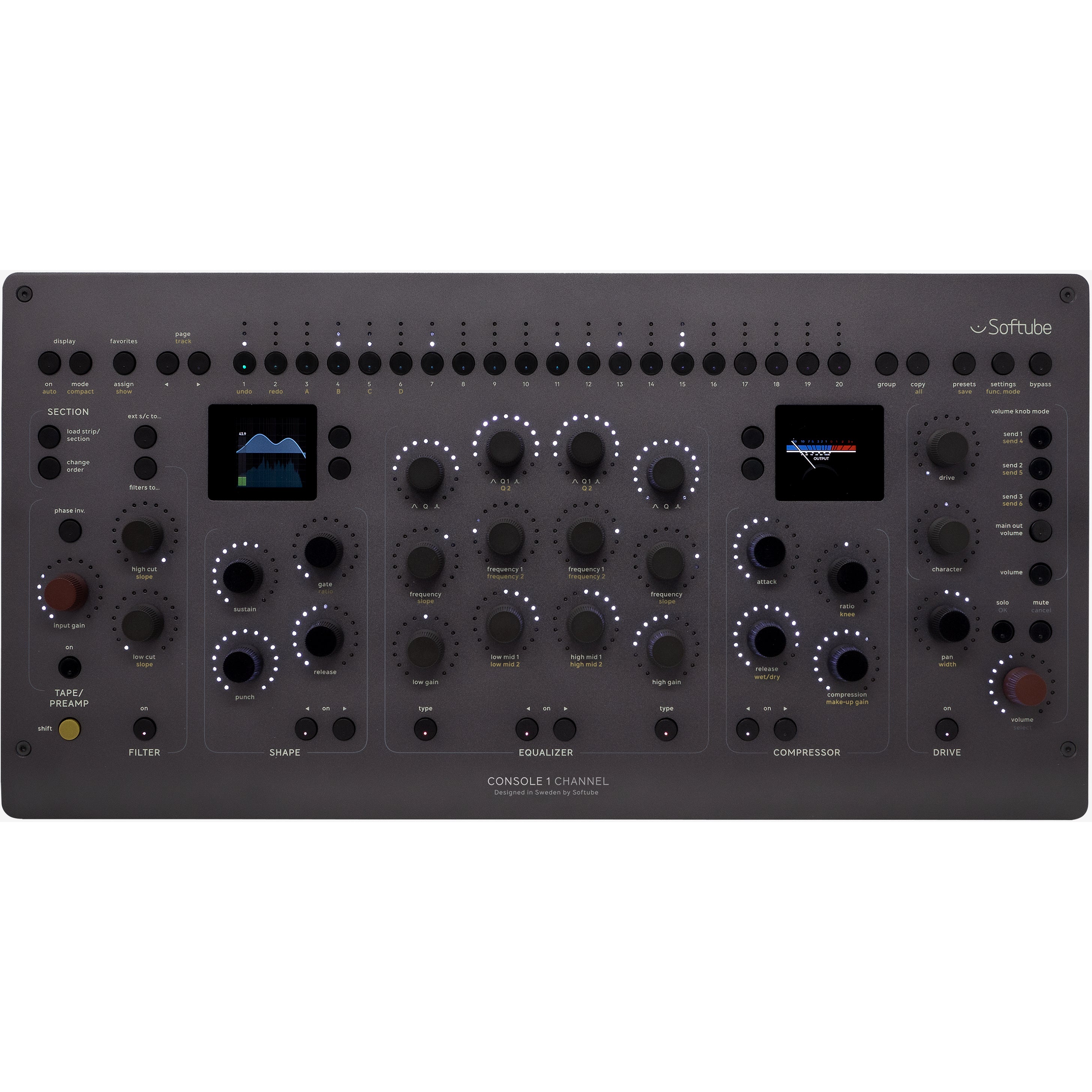 Softube Console 1 Channel Mk III DAW controller
