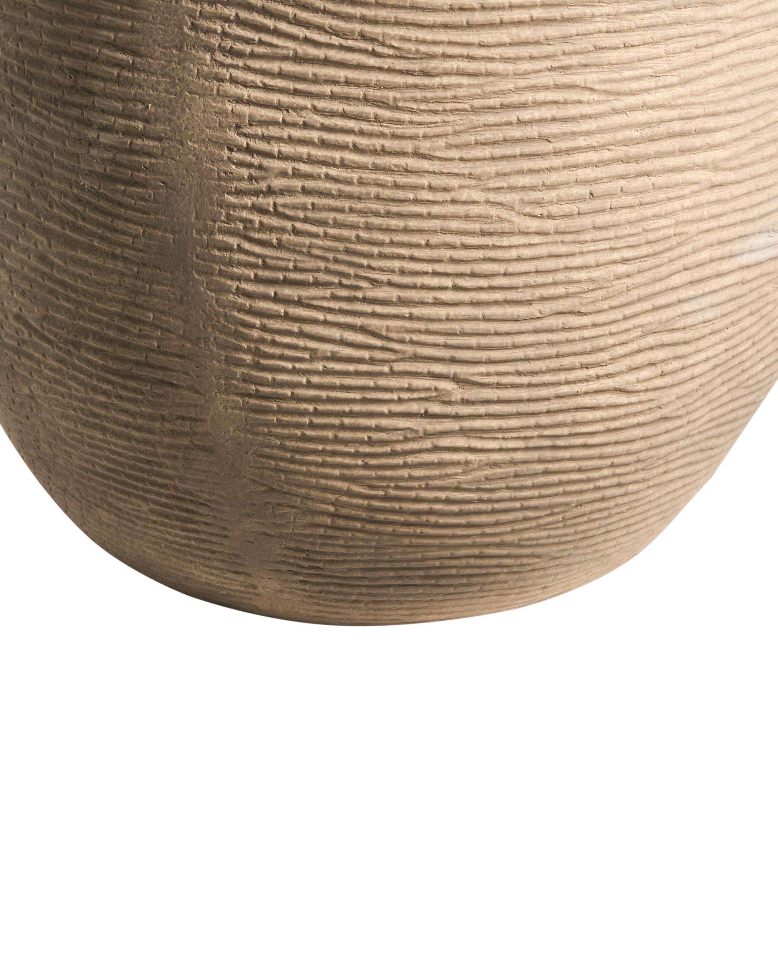 Bloempot LIXOURI 47 cm Beige