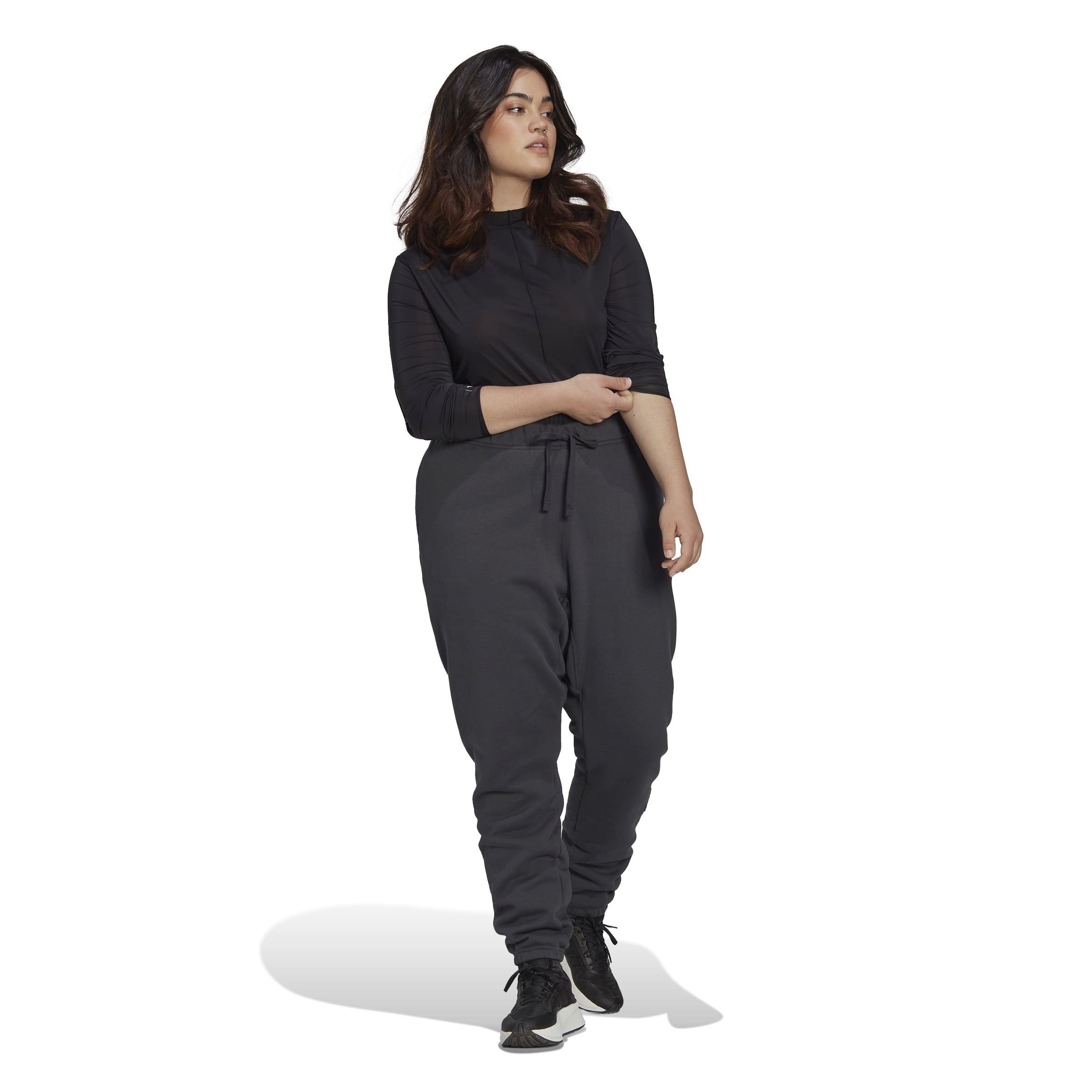 adidas Long Sleeve T Shirt (Plus Size) Womens