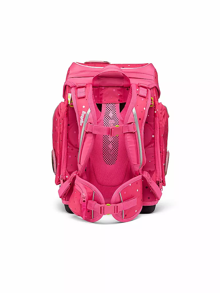 ERGOBAG Schultaschen Set 5tlg Cubo - Urlaub auf dem ReitBärhof pink