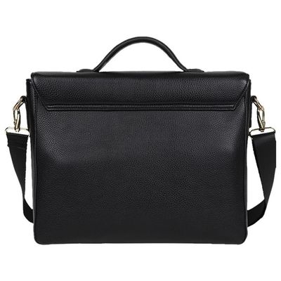 Oberthur Lady Bradford - Cartable rigide 2 compartiments - noir - 29 x 11,5 x 36 cm