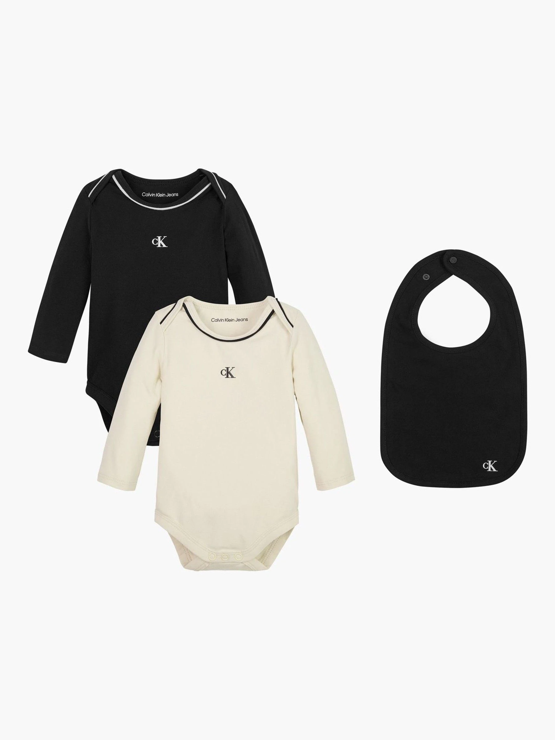 Calvin Klein Monogram Body Bib Gift Set