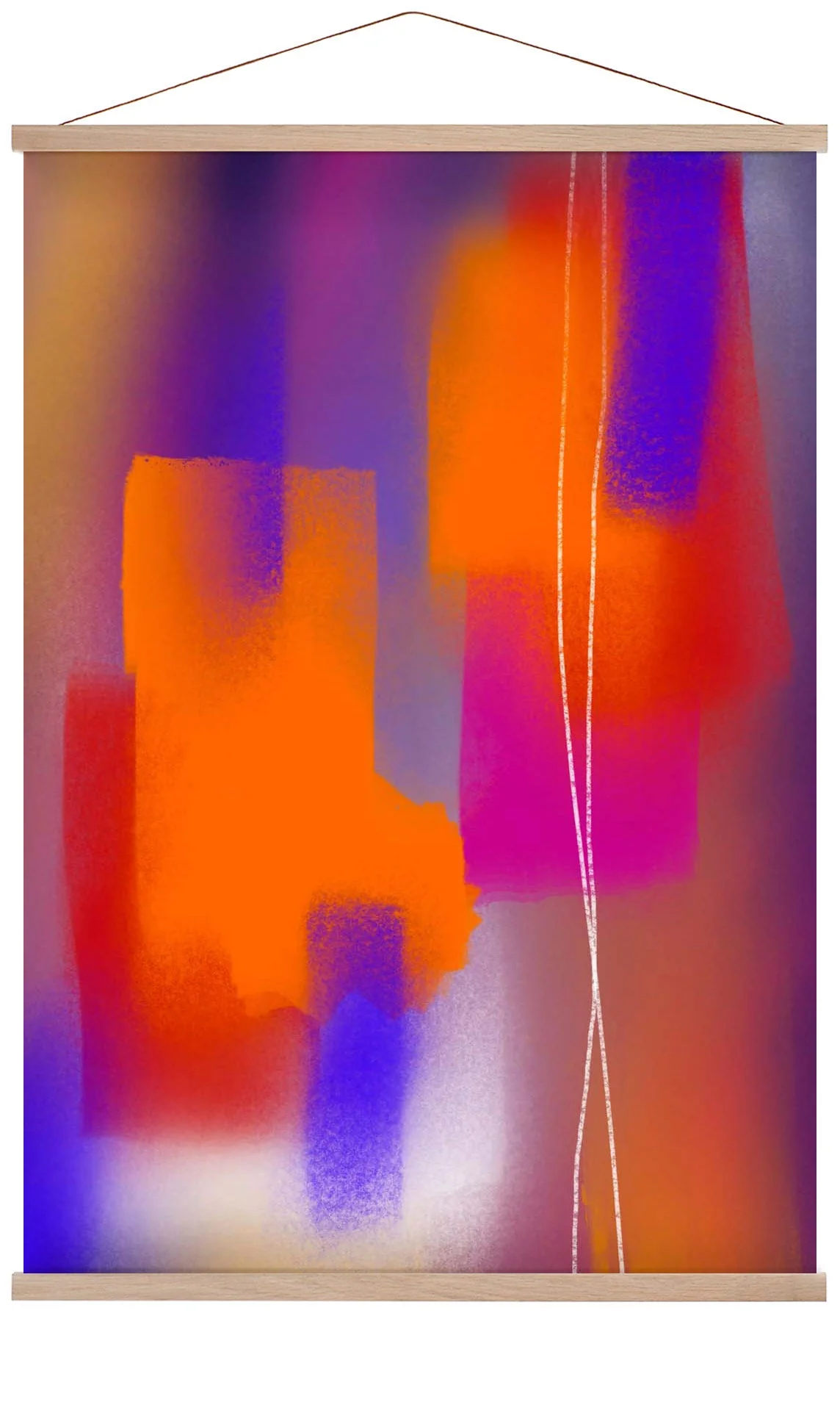 Haze Abstrakter Kunstdruck