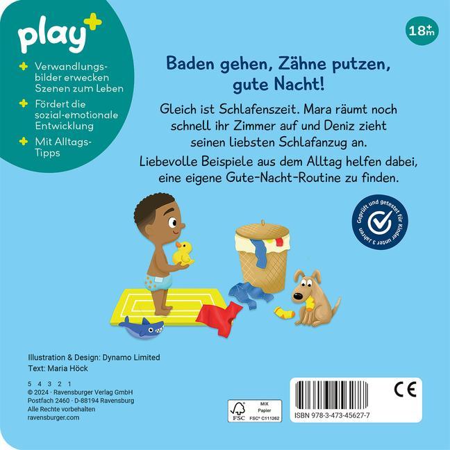 Ravensburger, play+ Mein erstes Schiebebuch: Gute Nacht