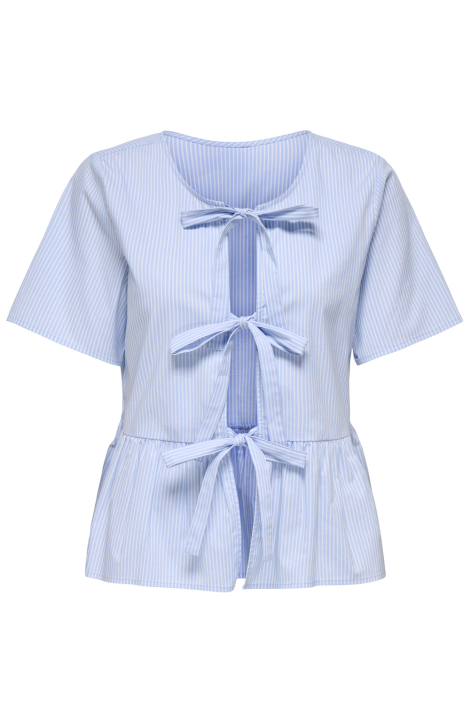 Jacqueline de Yong blauwe dames blouse
