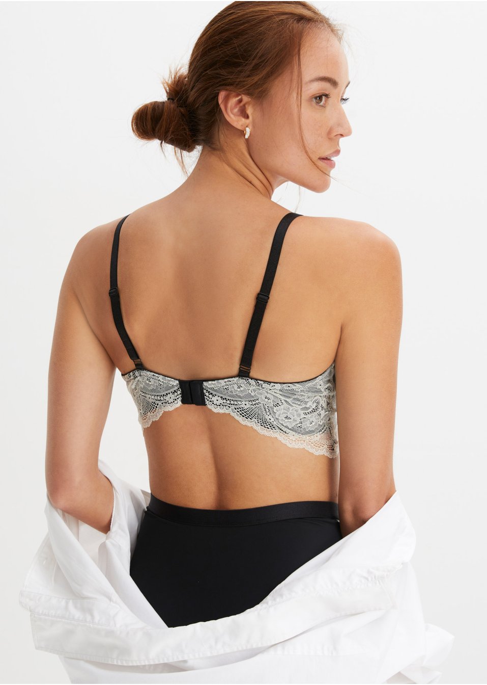 Soutien-gorge à coques et armatures avec polyamide recyclé