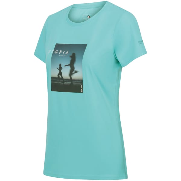 T-shirt randonnée REGATTA W FINGAL VII AMAZONITE