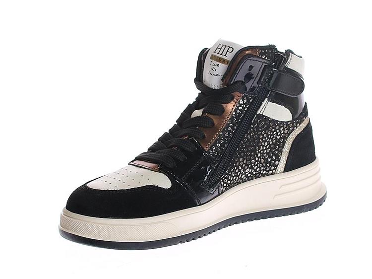 HIP Shoe Style h1012 Zwart Combi