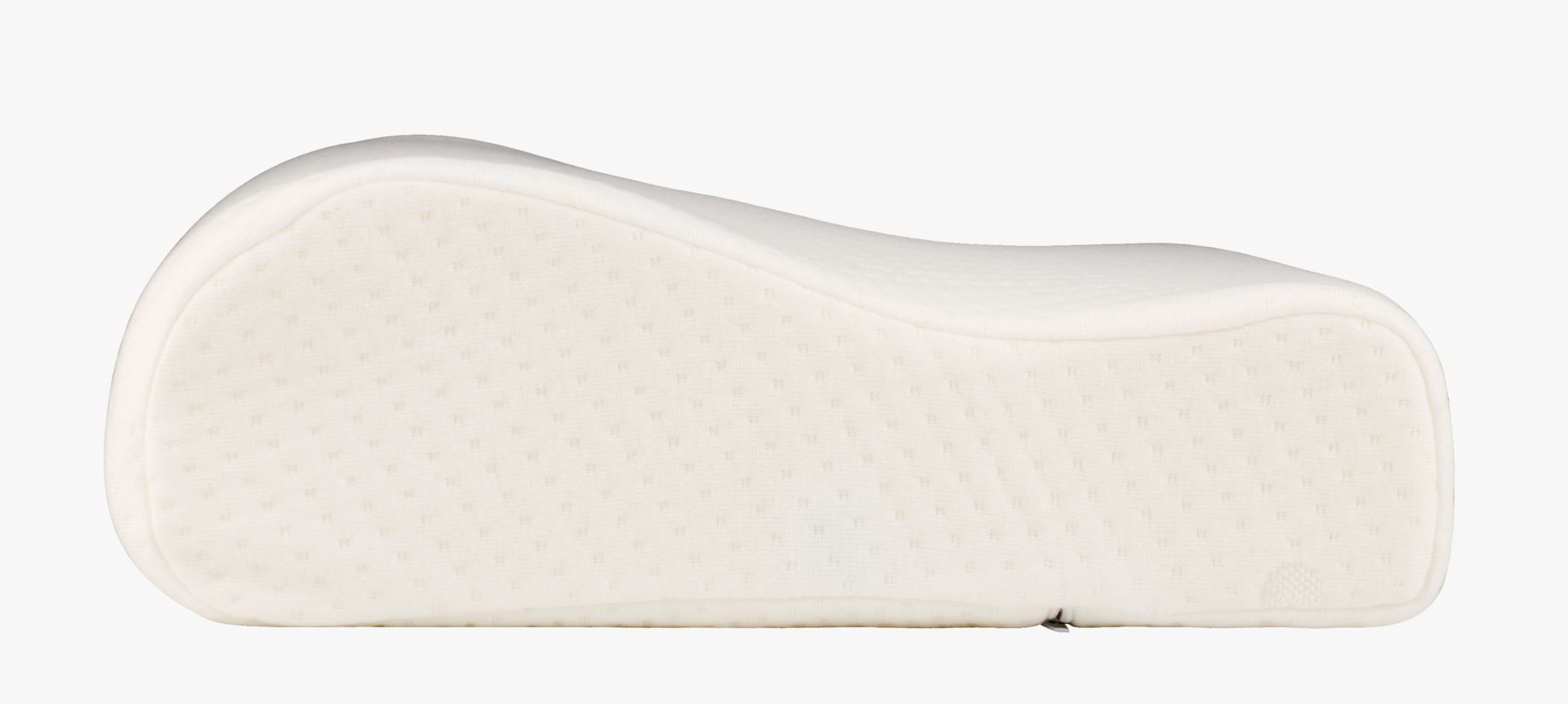 Ergonomisk pute offwhite - 47x30x10 cm