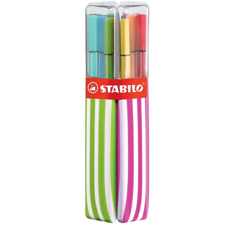 Premium-Filzstift - STABILO Pen 68 - 20er Twin Pack mit 20 verschiedenen Farben