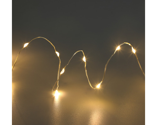Lafiora draadverlichting, 300 LED's, 15 m + 5 m snoer, warm wit licht, inclusief timer en dimmer