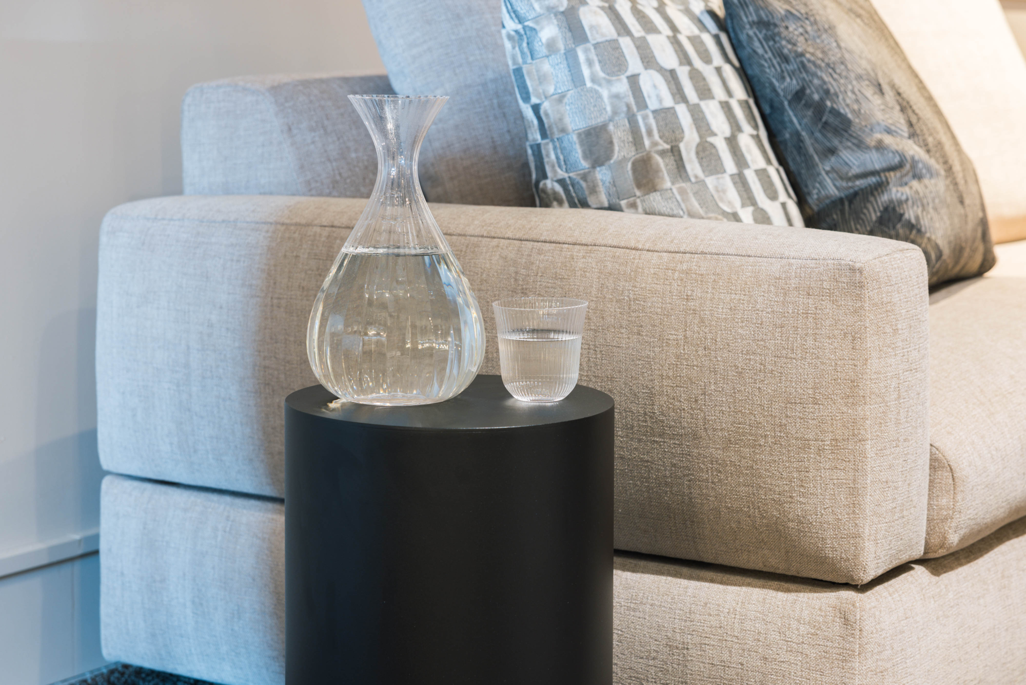 Bijzettafel Cilo Ø27 cm zwart