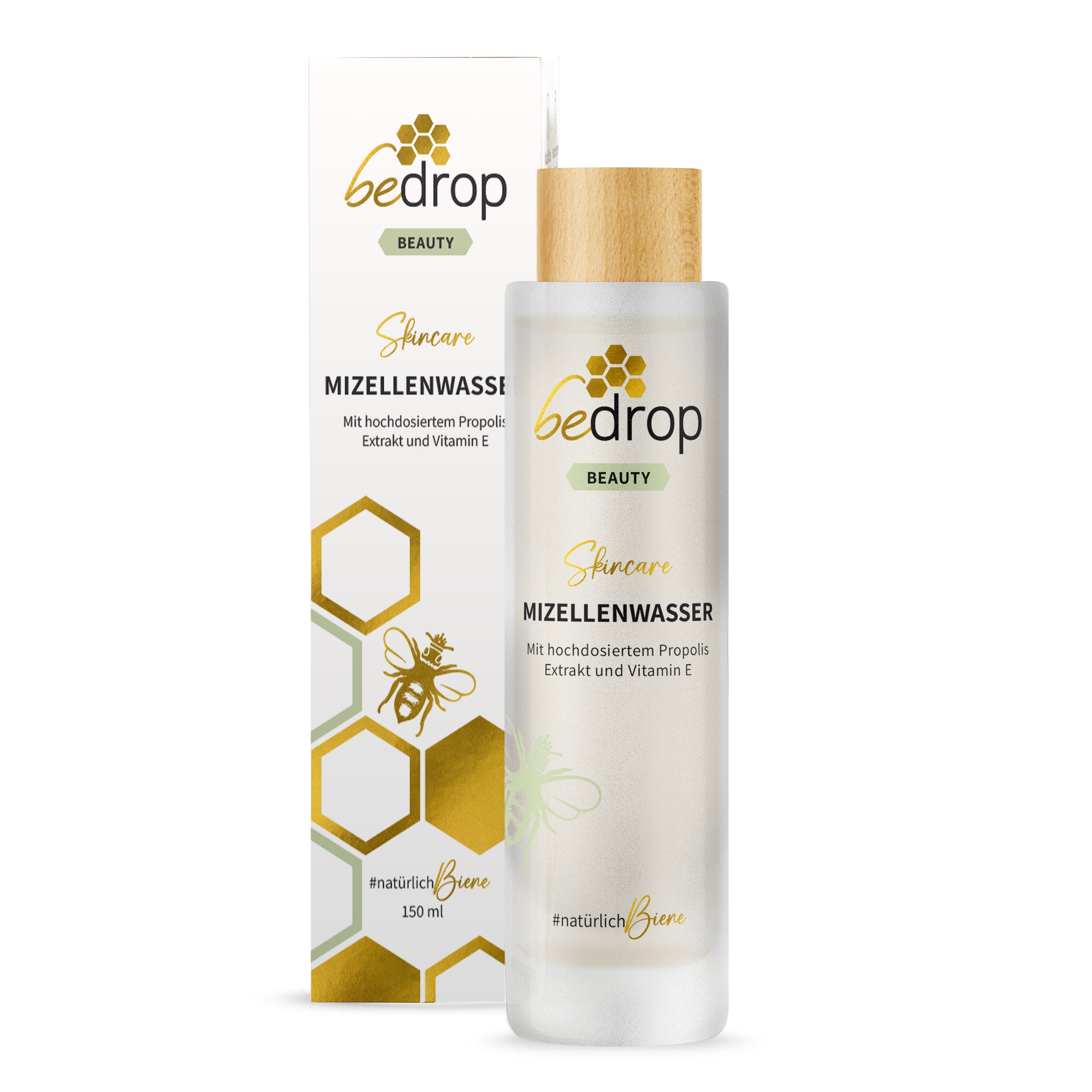 MIZELLENWASSER / TONIKUM mit hochdosiertem Propolis Extrakt und Vitamin E - 150ml