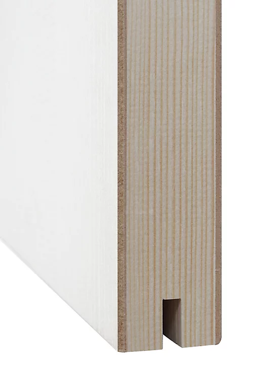 Porte coulissante Slot prépeint H.204 x l.83 cm