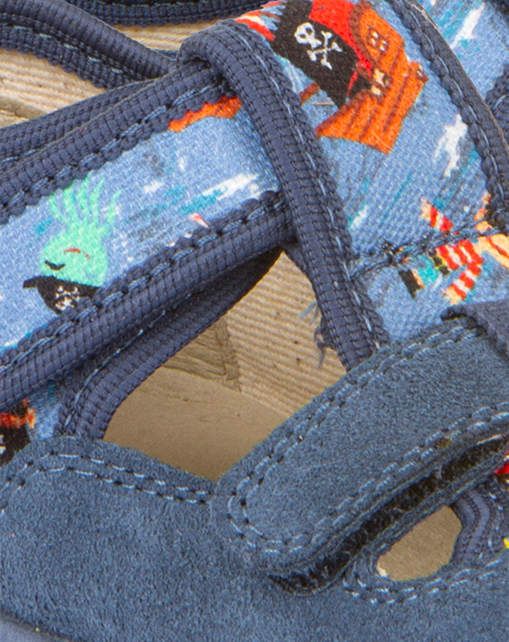 Klett-Lauflernsandalen CLASSIC PIRAT in denim