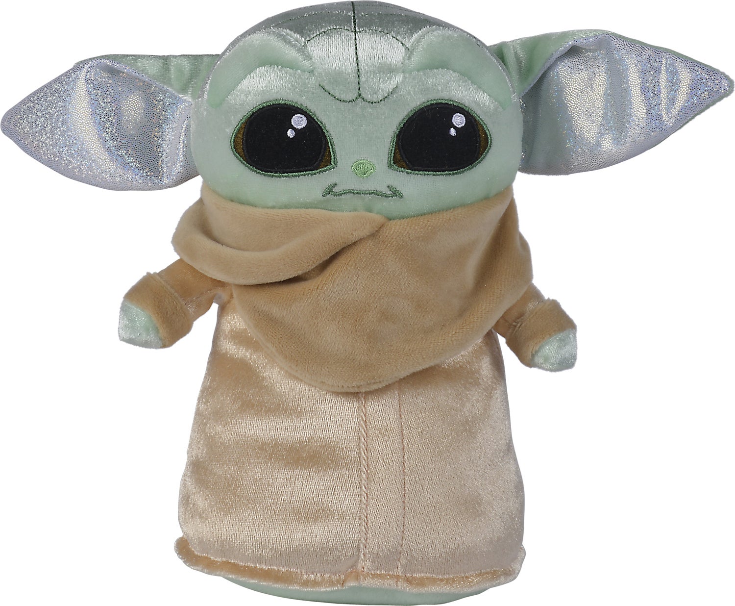 Disney knuffel Grogu Star Wars groen / bruin 13 x 19 x 25 cm