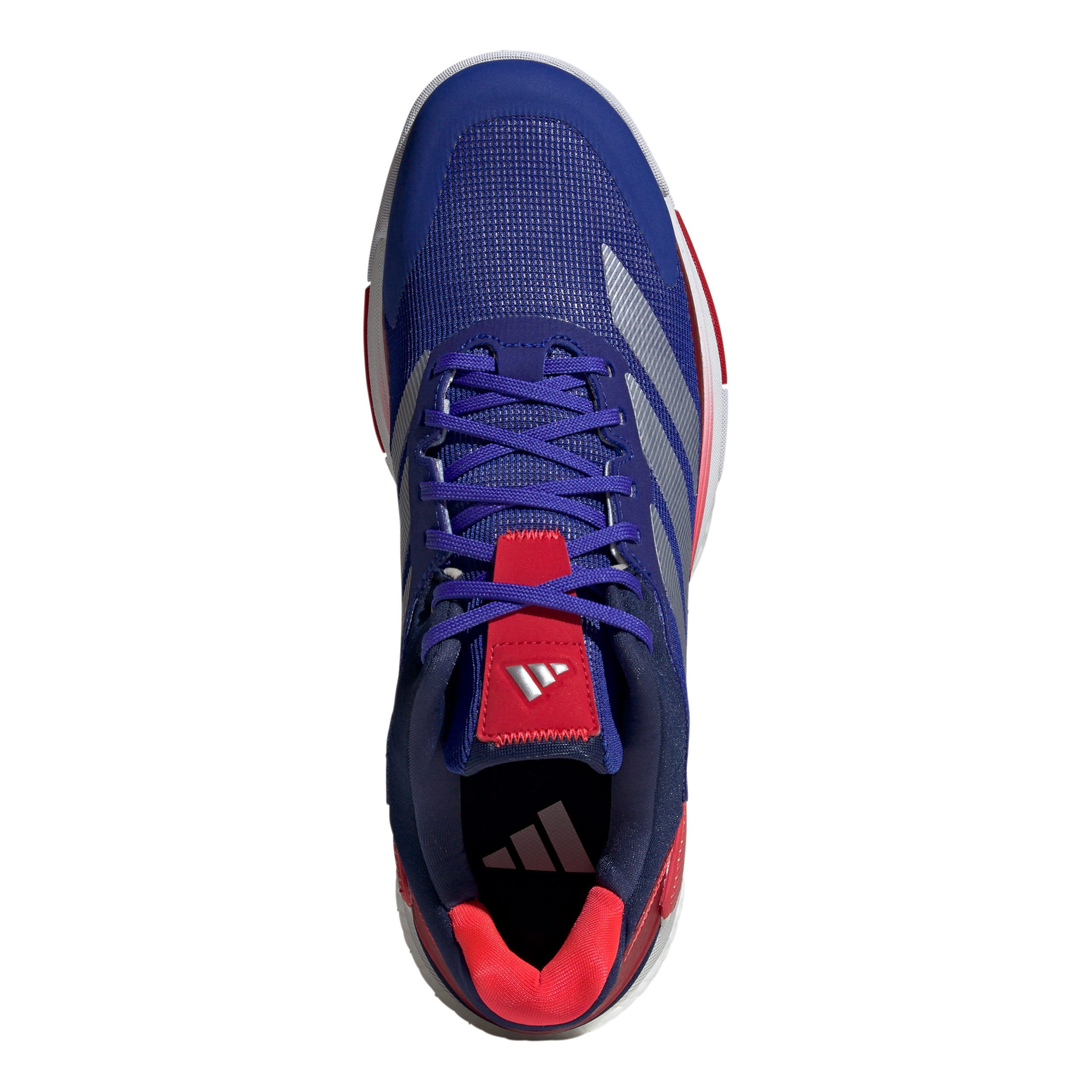 adidas Crazyquick Boost Chaussures Padel Hommes - Bleu , Argent