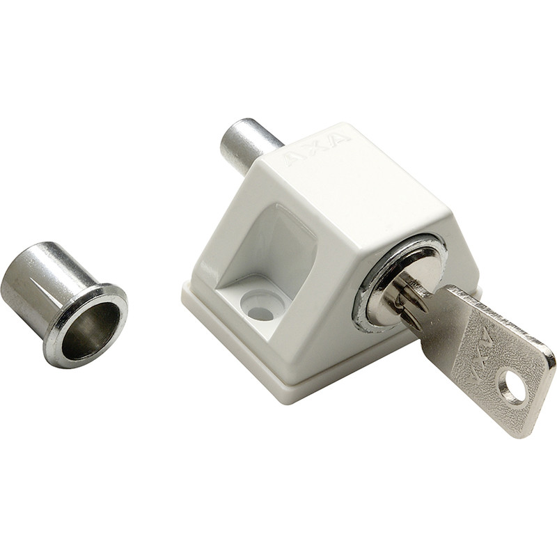 AXA 3011 oplegslot Wit