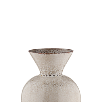Keramieken vaas grijs 22.5x22.5x40cm