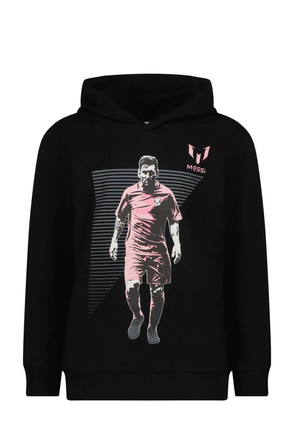 Messi hoodie zwart