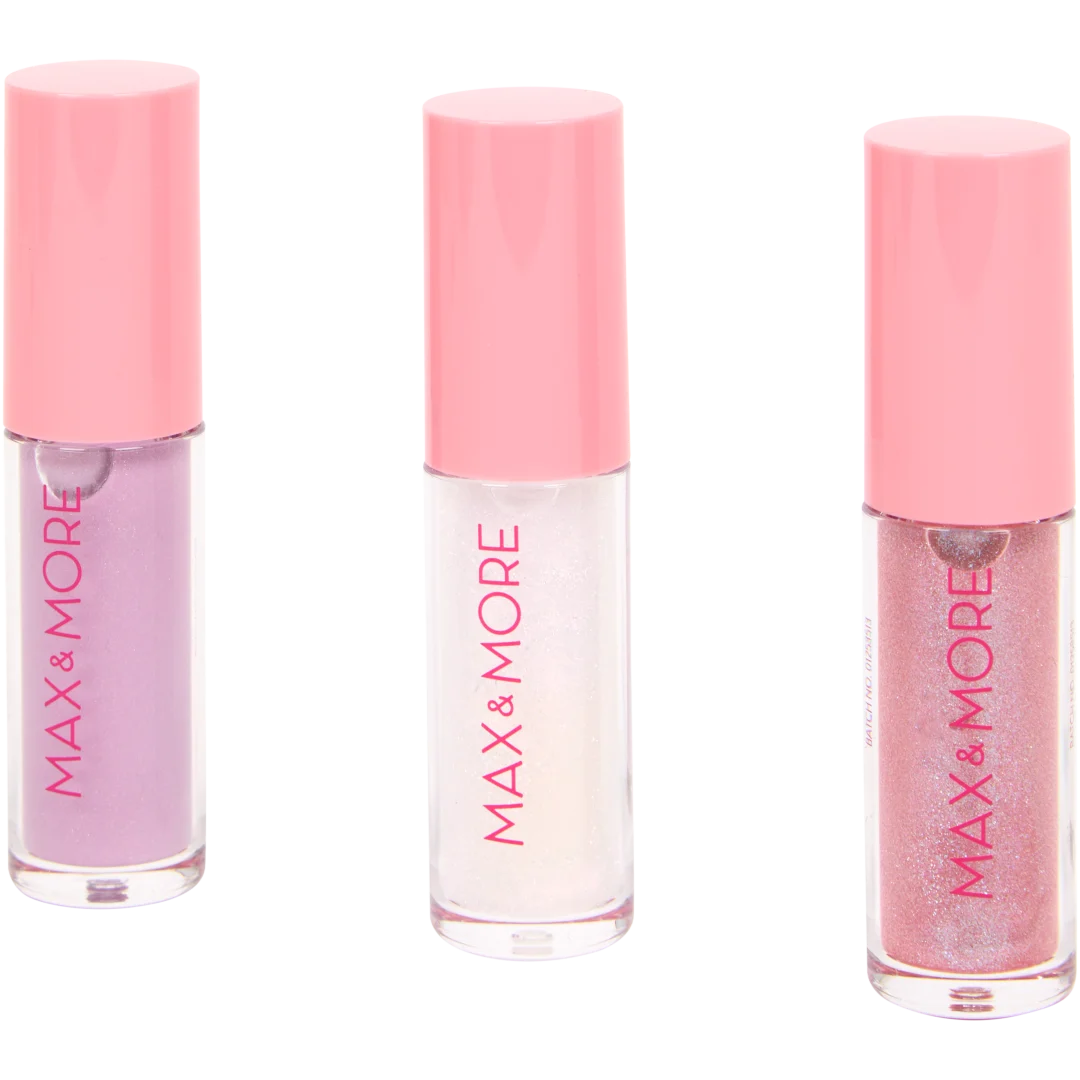 Max & More lipgloss-set 3 stuks