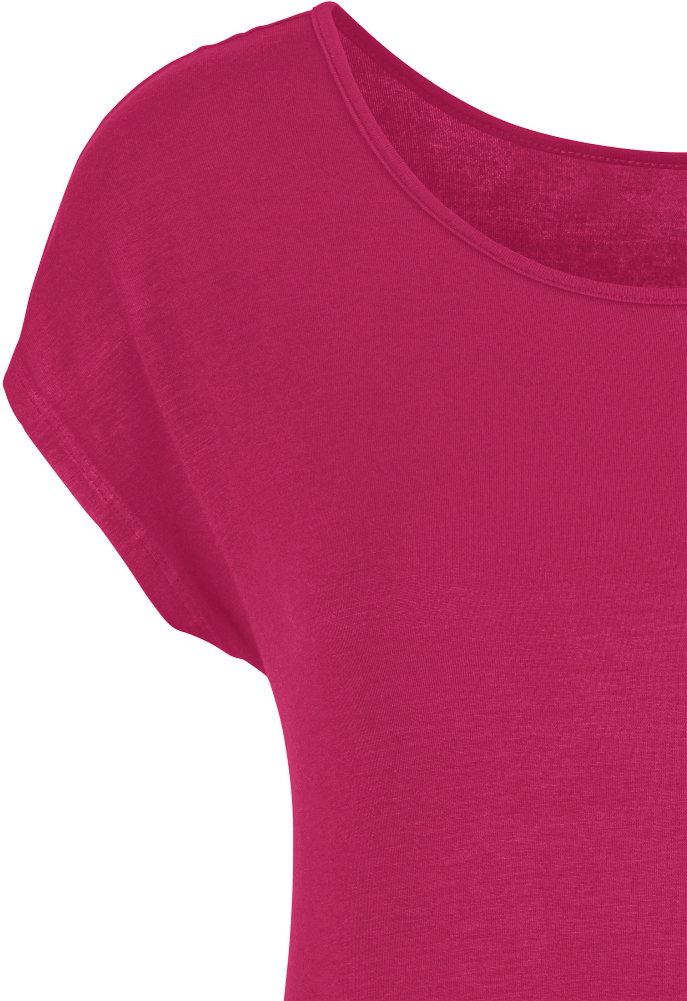 LASCANA Longshirt in magenta