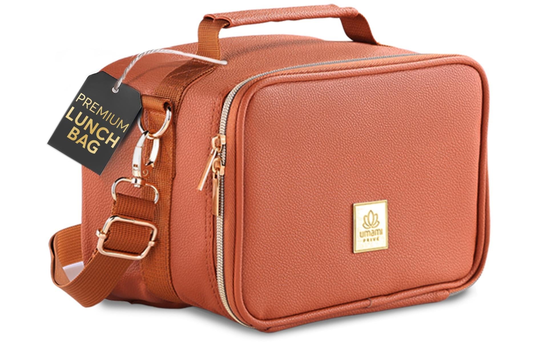 Lunchbox Thermocase Elegant Brown PremiumIsolierte Lunchbox mit ergonomischem Griff