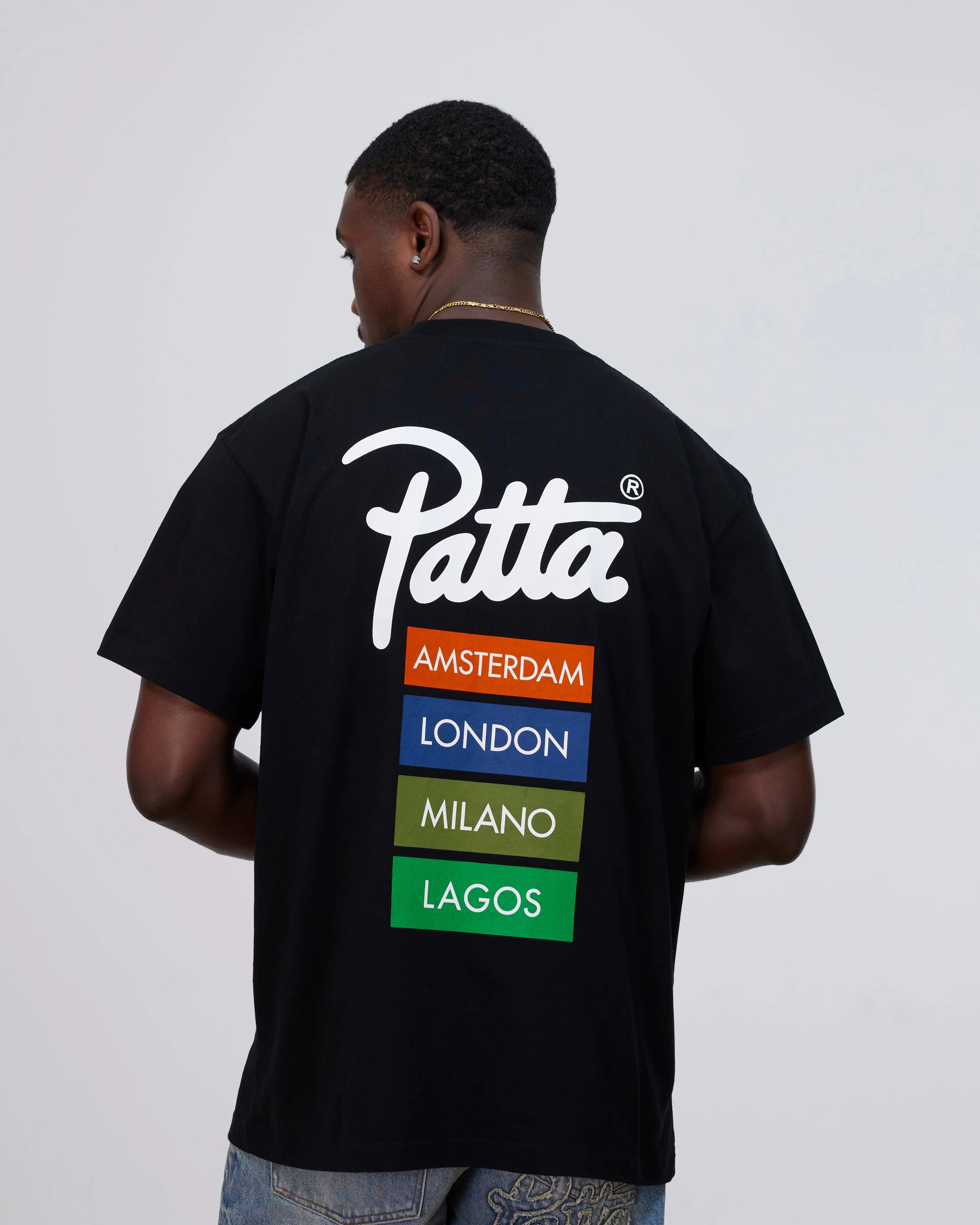 Patta Chapter Worldwide T-Shirt (Black)