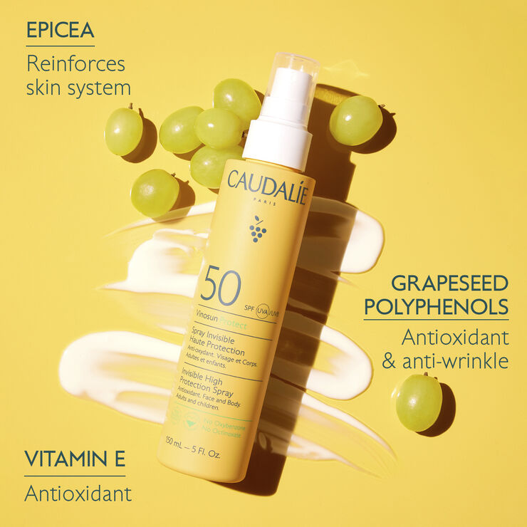 Caudalie Caudalíe Vinosun Invisible High Protection Spray SPF50 150 ml