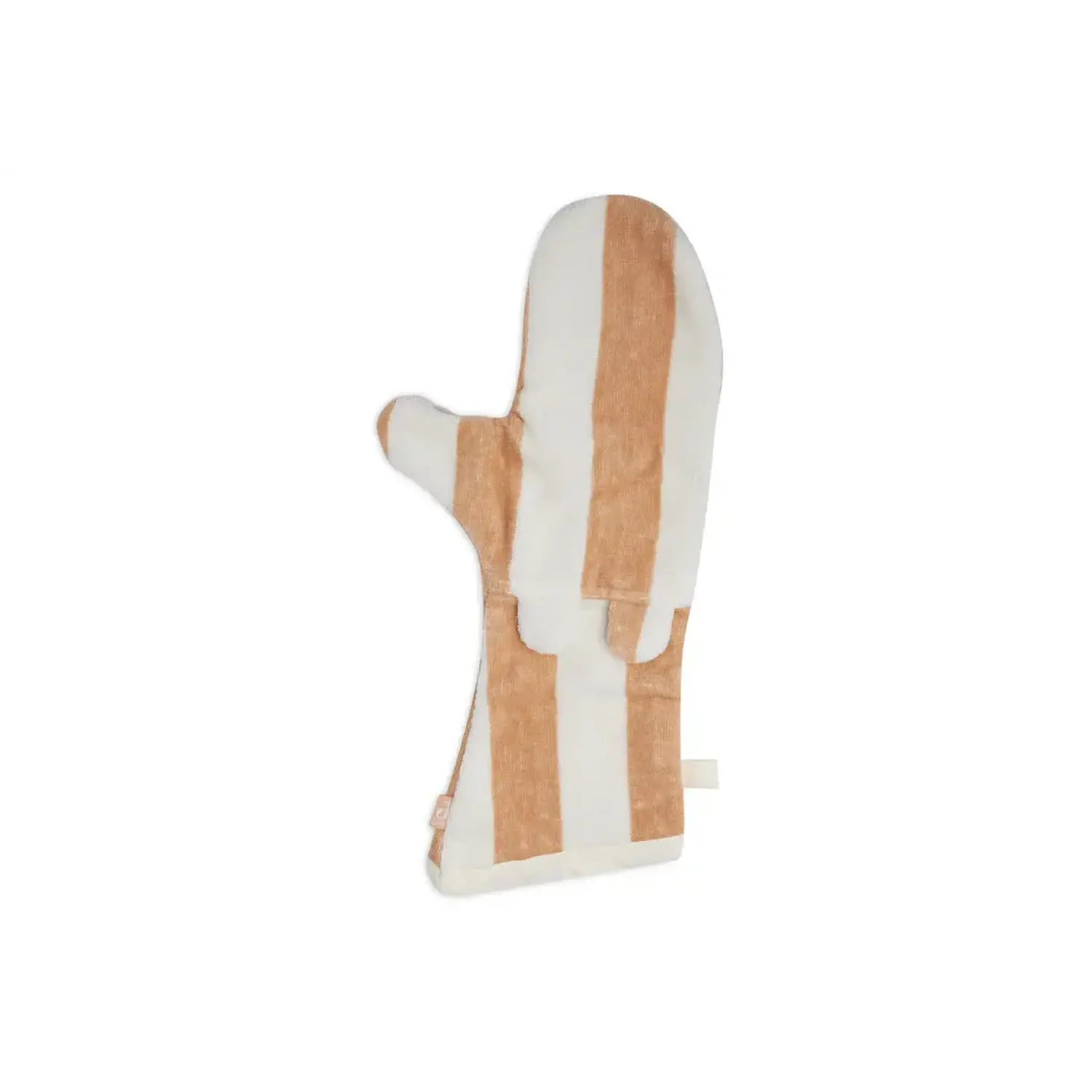 Jollein | Washand Stripe Terry - Biscuit - GOTS